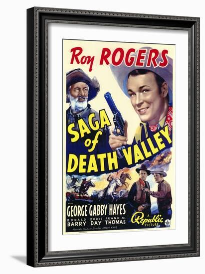 Saga of Death Valley, 1939-null-Framed Art Print