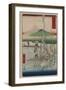 Sagami River-Ando Hiroshige-Framed Giclee Print