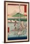 Sagamigawa-Utagawa Hiroshige-Framed Giclee Print