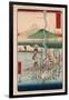 Sagamigawa-Utagawa Hiroshige-Framed Giclee Print