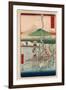 Sagamigawa-Utagawa Hiroshige-Framed Giclee Print