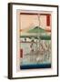 Sagamigawa-Utagawa Hiroshige-Framed Giclee Print