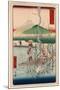 Sagamigawa-Utagawa Hiroshige-Mounted Giclee Print