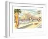 Sagamore Hotel, Miami Beach, Florida-null-Framed Art Print