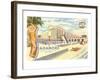 Sagamore Hotel, Miami Beach, Florida-null-Framed Art Print