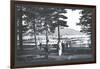 Sagamore, Lake George, New York-William Henry Jackson-Framed Photo