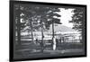 Sagamore, Lake George, New York-William Henry Jackson-Framed Photo