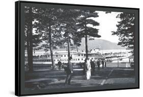 Sagamore, Lake George, New York-William Henry Jackson-Framed Stretched Canvas