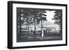 Sagamore, Lake George, New York-William Henry Jackson-Framed Photo