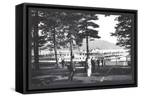 Sagamore, Lake George, New York-William Henry Jackson-Framed Stretched Canvas