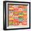 Sagar Silver Ikat-Sharon Turner-Framed Art Print