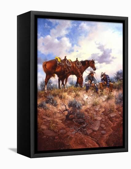 Sage Advice-Jack Sorenson-Framed Stretched Canvas