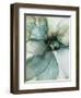 Sage And Teal Flowers 2-Emma Catherine Debs-Framed Art Print