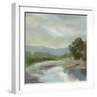 Sage Lake-Silvia Vassileva-Framed Art Print