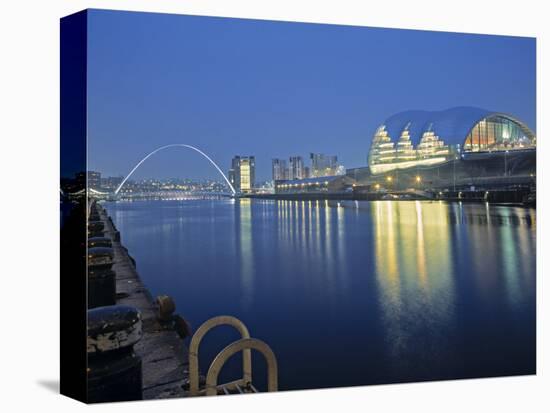 Sage Theatre, Gateshead, Newcastle, Tyne and Wear, England-Robert Lazenby-Stretched Canvas