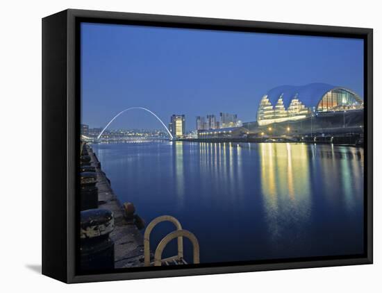 Sage Theatre, Gateshead, Newcastle, Tyne and Wear, England-Robert Lazenby-Framed Stretched Canvas