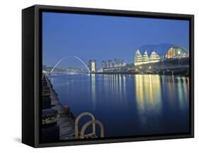 Sage Theatre, Gateshead, Newcastle, Tyne and Wear, England-Robert Lazenby-Framed Stretched Canvas