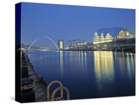 Sage Theatre, Gateshead, Newcastle, Tyne and Wear, England-Robert Lazenby-Stretched Canvas