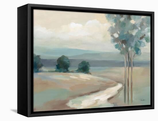 Sage Trees-Silvia Vassileva-Framed Stretched Canvas