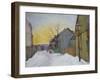 Sagene, 1911-Harald Oscar Sohlberg-Framed Giclee Print