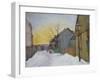 Sagene, 1911-Harald Oscar Sohlberg-Framed Giclee Print