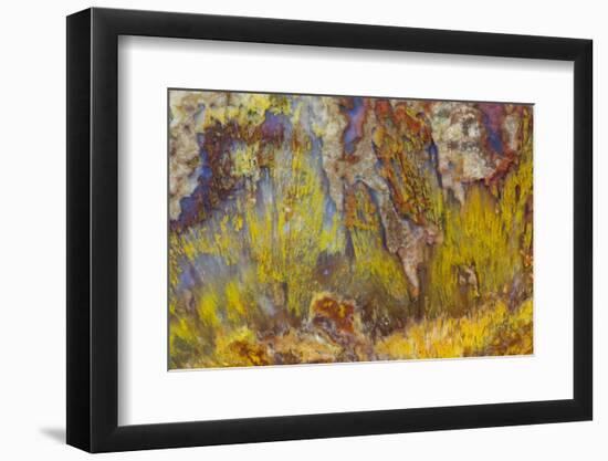 Sagenite on Mexican Agate-Darrell Gulin-Framed Photographic Print
