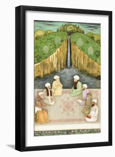 Sages in Religious Discussion, C.1680-null-Framed Giclee Print