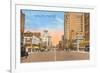 Saginaw Street, Flint, Michigan-null-Framed Premium Giclee Print