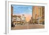 Saginaw Street, Flint, Michigan-null-Framed Art Print