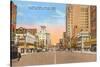 Saginaw Street, Flint, Michigan-null-Stretched Canvas