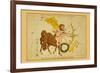 Sagittarius and Corona Australis, Microscopium, and Telescopium-Aspin Jehosaphat-Framed Art Print