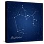 Sagittarius Constellation Zodiac-Kgkarolina-Stretched Canvas
