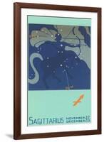 Sagittarius, the Archer-Found Image Press-Framed Giclee Print