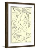 Sagittarius, the Centaur-null-Framed Art Print