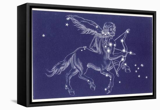 Sagittarius-Roberta Norton-Framed Stretched Canvas