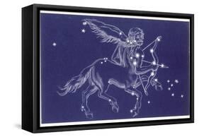 Sagittarius-Roberta Norton-Framed Stretched Canvas