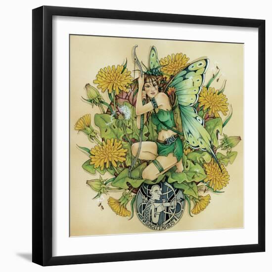 Sagittarius-Linda Ravenscroft-Framed Giclee Print