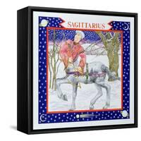 Sagittarius-Catherine Bradbury-Framed Stretched Canvas