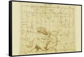 Sagittarius-Sir John Flamsteed-Framed Stretched Canvas