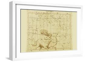 Sagittarius-Sir John Flamsteed-Framed Art Print