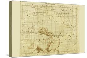 Sagittarius-Sir John Flamsteed-Stretched Canvas