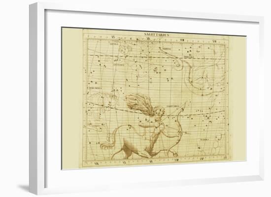 Sagittarius-Sir John Flamsteed-Framed Art Print