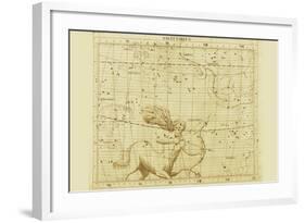 Sagittarius-Sir John Flamsteed-Framed Art Print