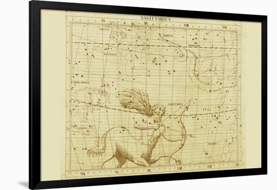 Sagittarius-Sir John Flamsteed-Framed Art Print