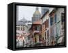 Sago Street, Chinatown, Singapore, South East Asia-Amanda Hall-Framed Stretched Canvas