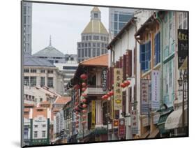 Sago Street, Chinatown, Singapore, South East Asia-Amanda Hall-Mounted Photographic Print