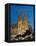 Sagrada Familia at Dusk, UNESCO World Heritage Site, Barcelona, Catalonia, Spain, Europe-Sergio Pitamitz-Framed Stretched Canvas