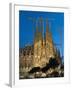 Sagrada Familia at Dusk, UNESCO World Heritage Site, Barcelona, Catalonia, Spain, Europe-Sergio Pitamitz-Framed Photographic Print