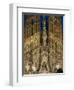 Sagrada Familia at Dusk, UNESCO World Heritage Site, Barcelona, Catalonia, Spain, Europe-Sergio Pitamitz-Framed Photographic Print