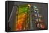 Sagrada Familia, Barcelona, Catalonia, Spain-Mark Mawson-Framed Stretched Canvas